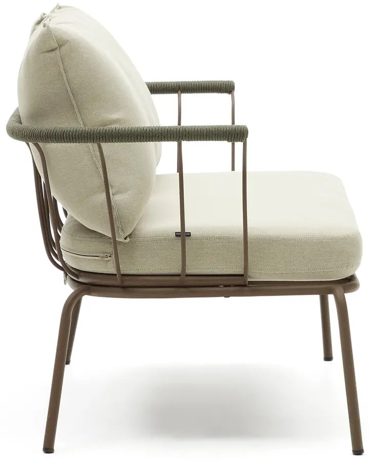 Jasnozielono-beżowa sofa ogrodowa Salguer – Kave Home