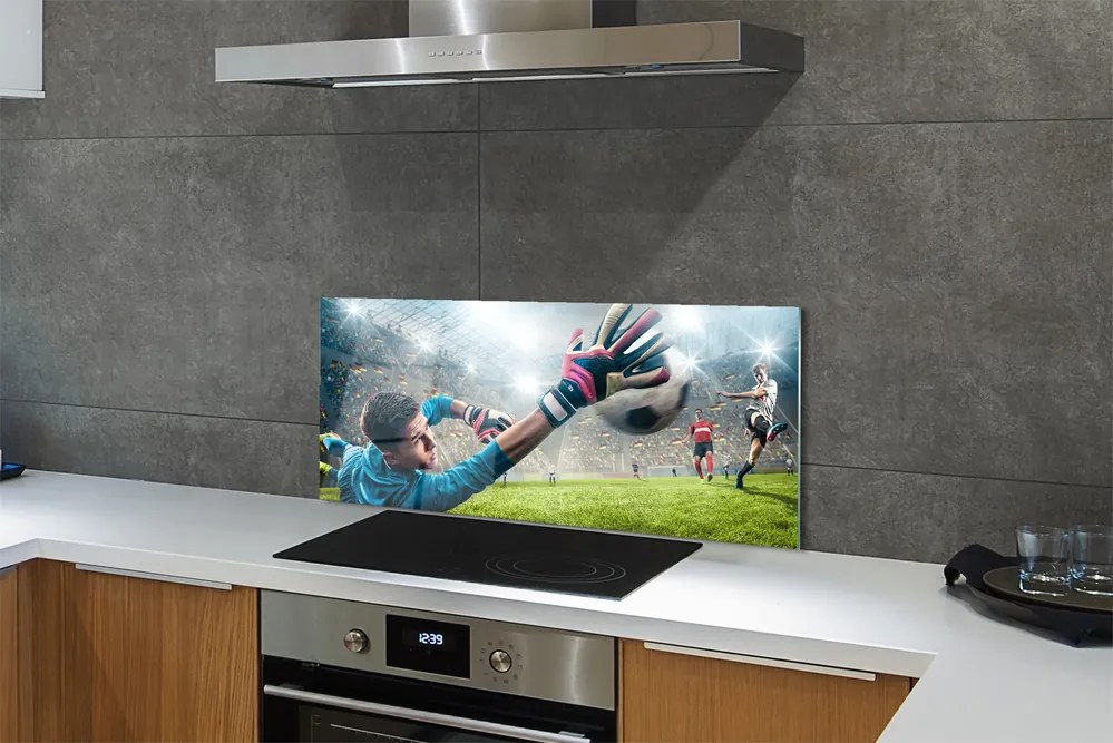 Szklany Panel Dynamika Bramkarskiej Obrony