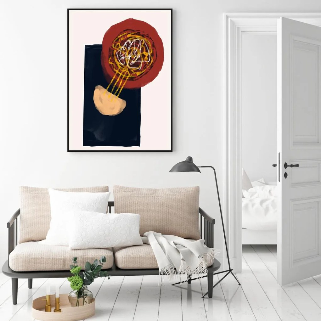 Plakat - Artystyczna abstrakcja (A4)