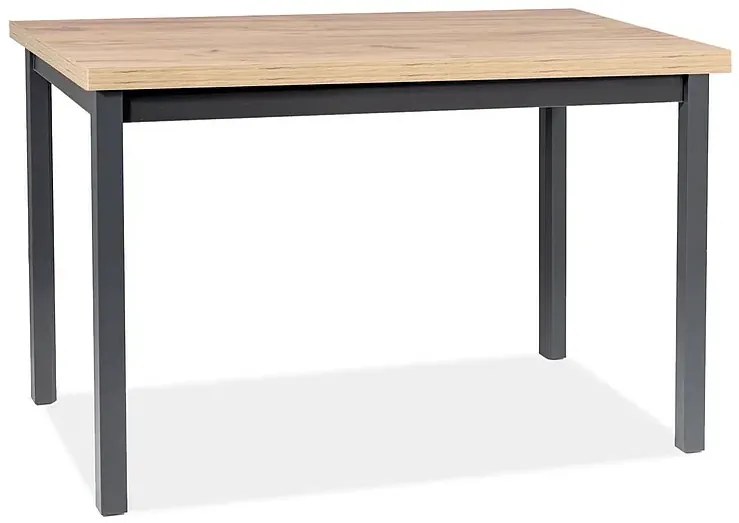 STÓŁ ADAM DĄB ARTISAN / CZARNY 120x68 SIGNAL