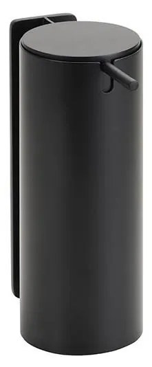 Dozownik mydła 6,6 x 16,5 cm, stal nierdzewna/czarny