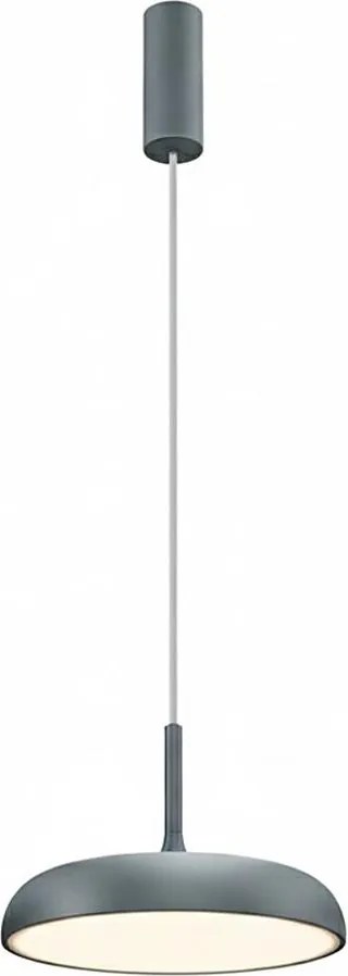 Maytoni MOD189PL-L12GR3K1 - LED lampa wisząca na lince GERHARD LED/19W/230V szara