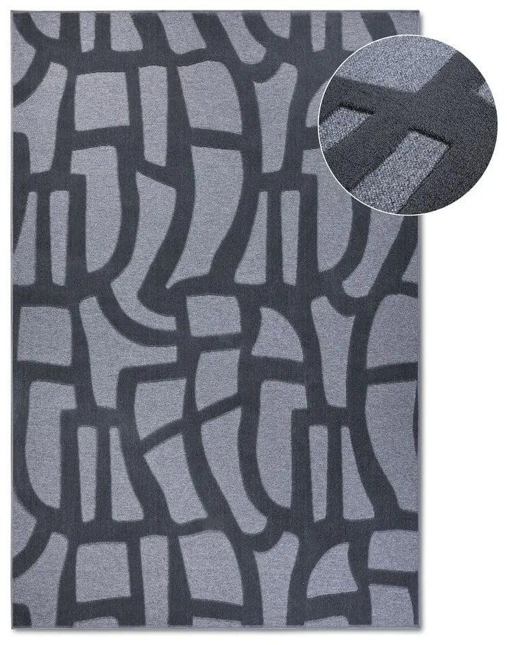 Ciemnoniebieski dywan z włókien z recyklingu 160x230 cm Therese – Villeroy&amp;Boch