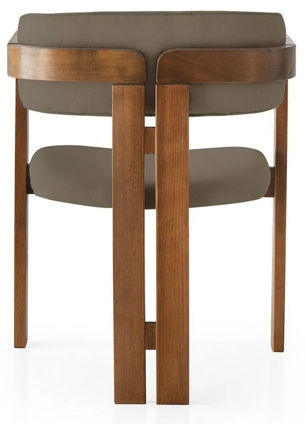 Krzesło do jadalni CO Light Brown and Walnut