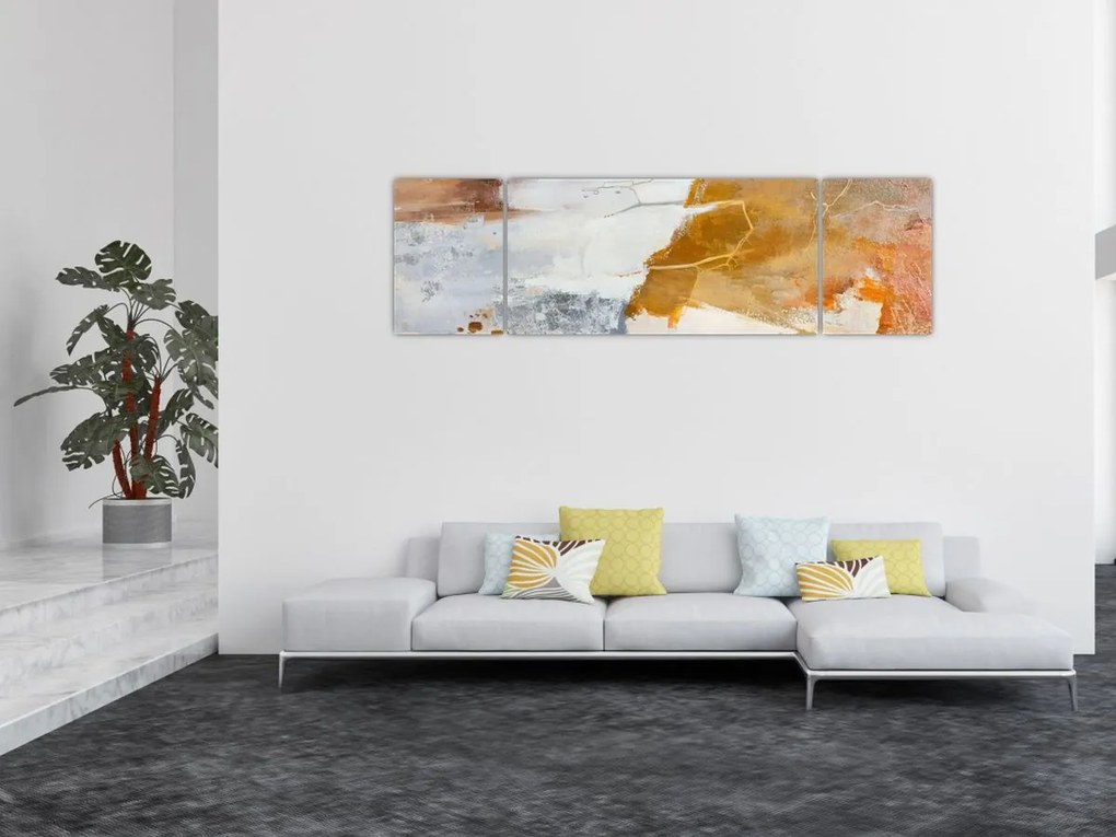 Obraz - Abstrakcja (170x50 cm)
