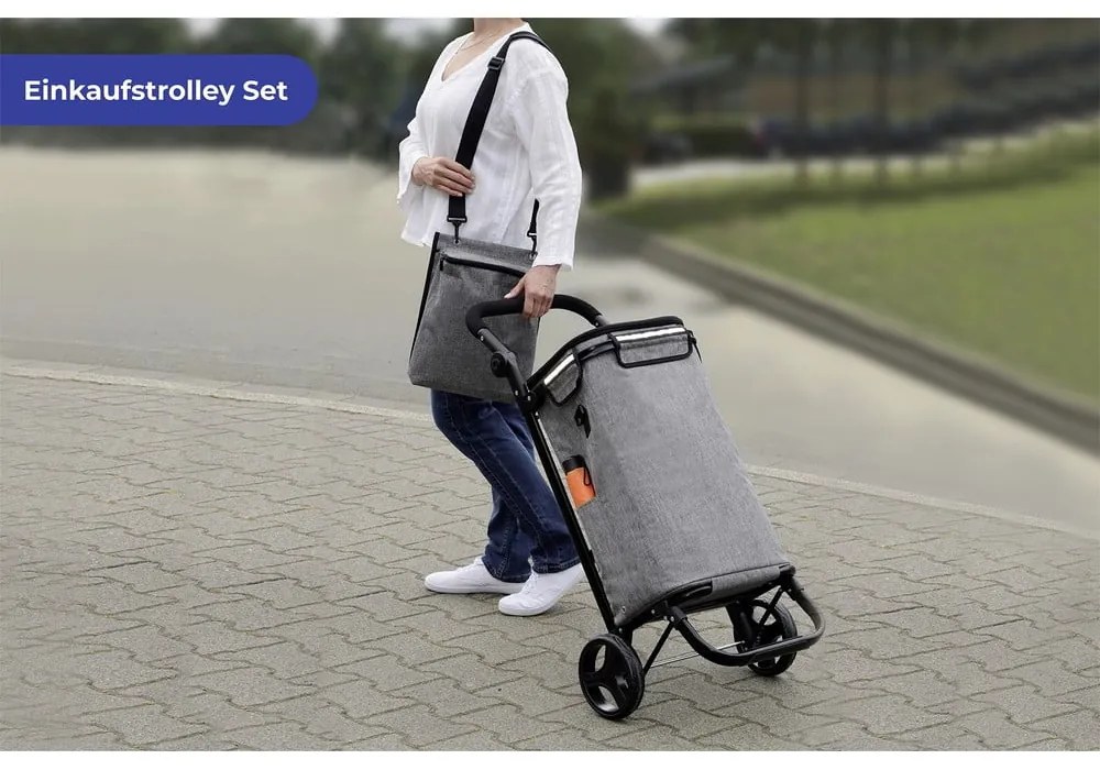 Torba na zakupy na kółkach 38 l – Maximex