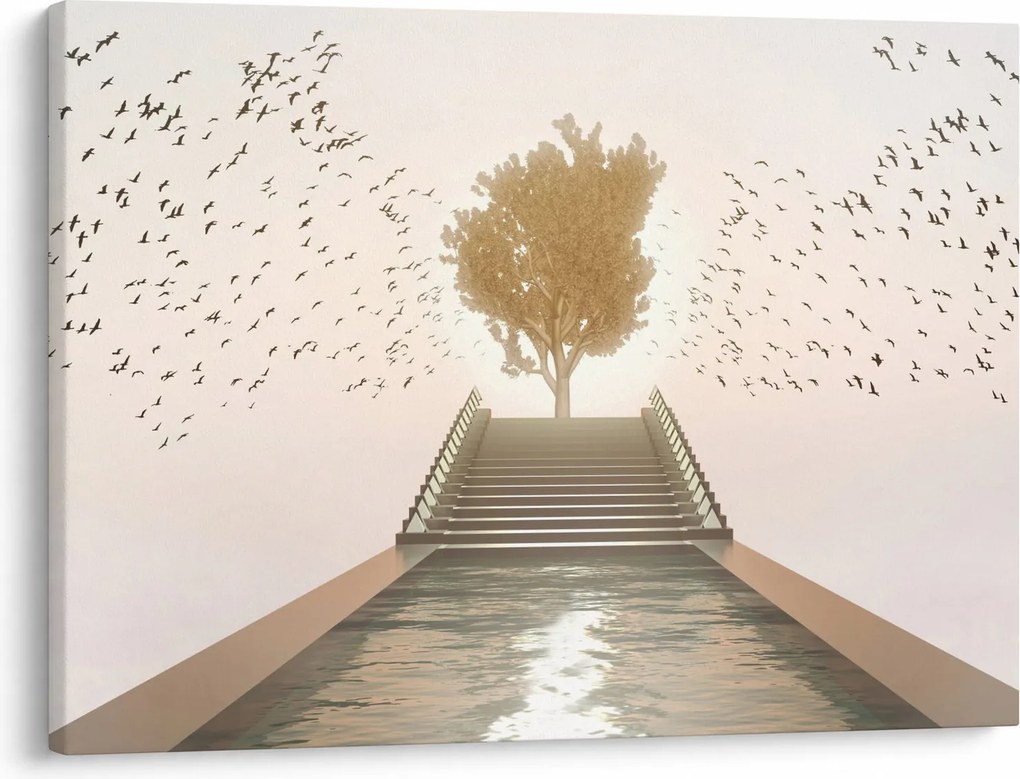 Obraz - Most do nieznanego (70x50 cm)