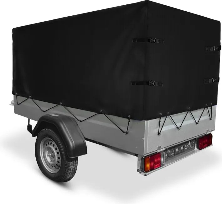 JAGO Plandeka na przyczepkę 500g/m2 czarna