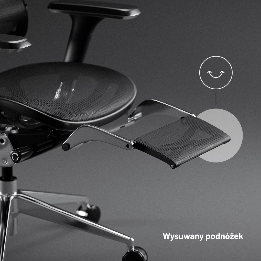 Fotel ergonomiczny Diablo V-Master, czarny