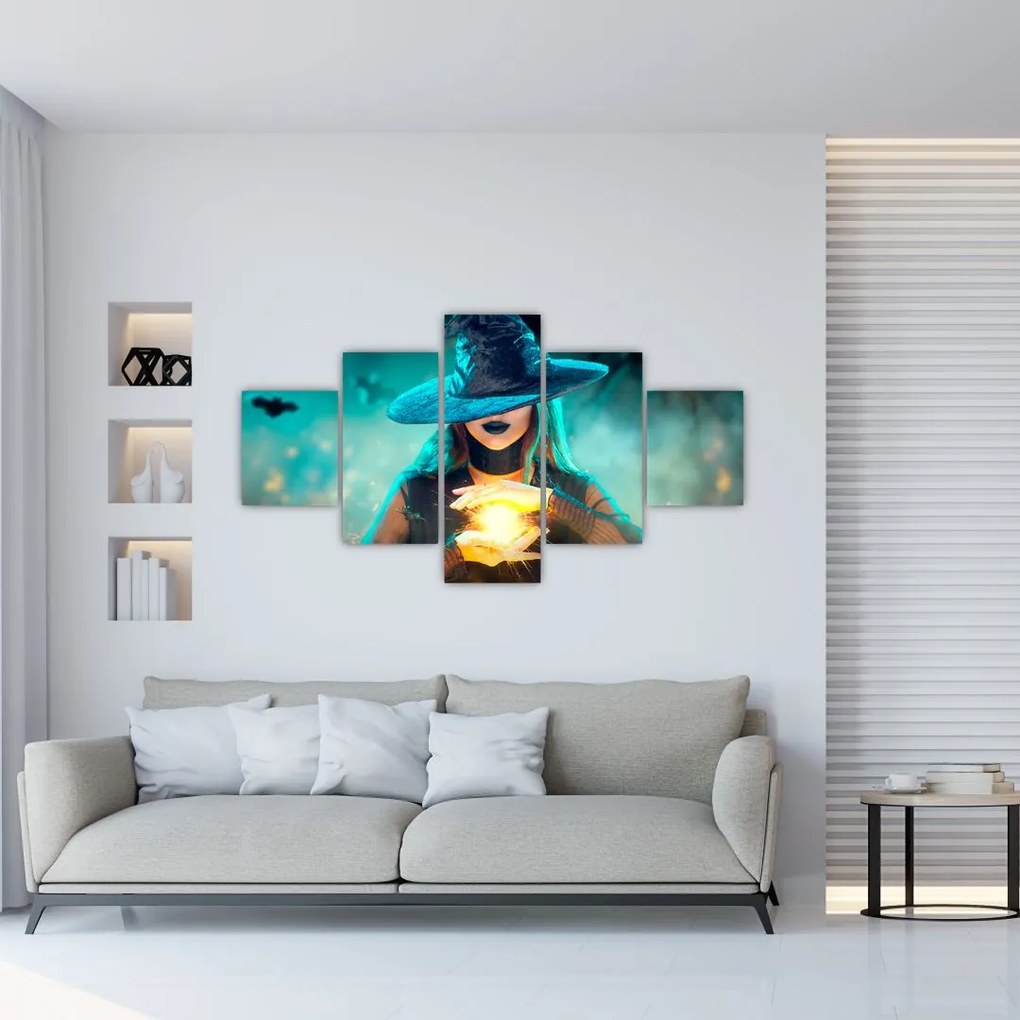 Obraz czarownicy (125x70 cm)