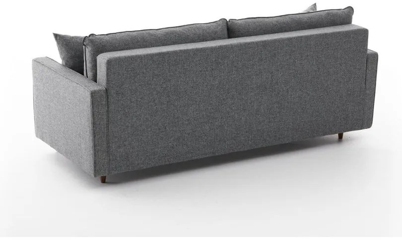 Ciemnoszara rozkładana sofa 210 cm Eva – Balcab Home