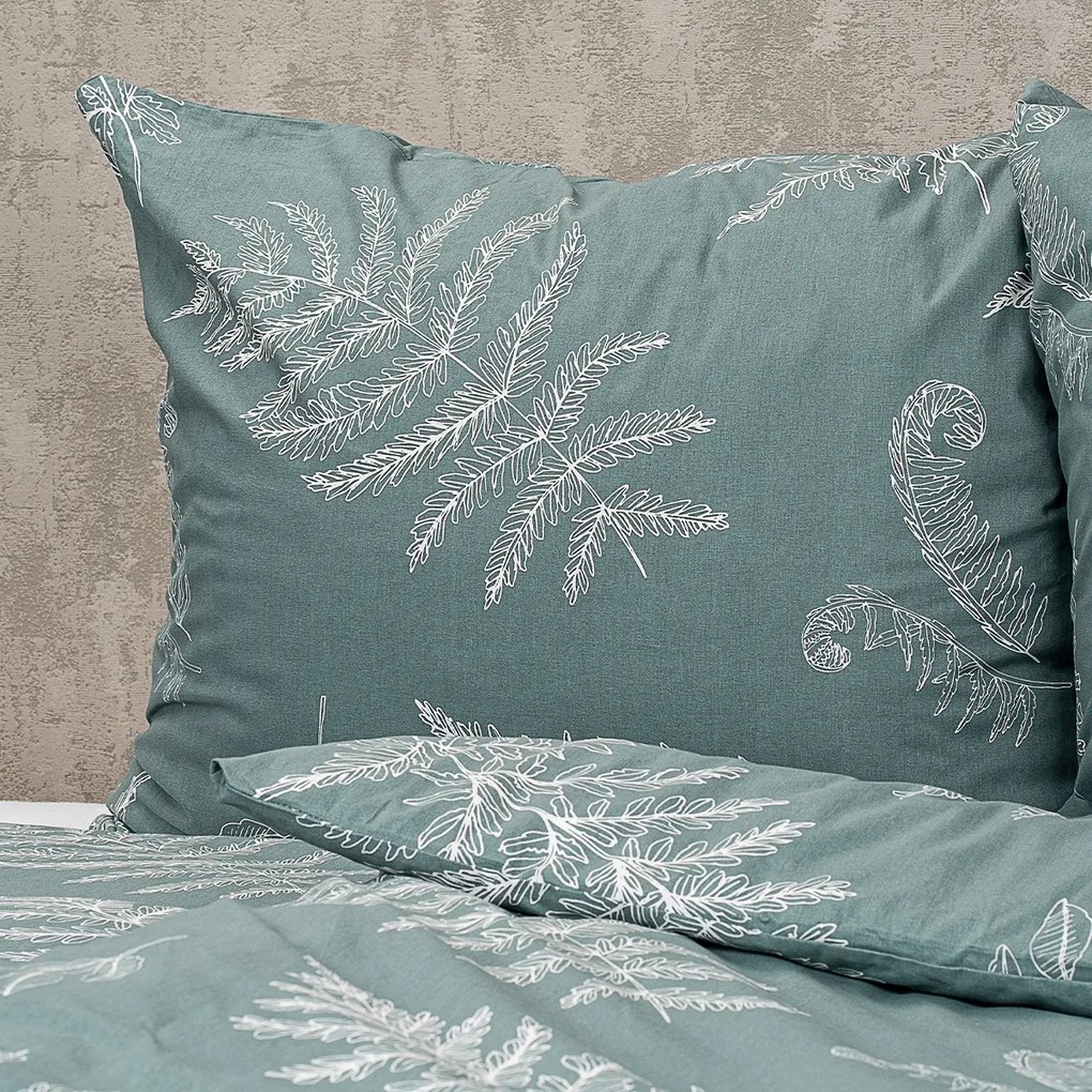 4Home Pościel bawełniana Fern, 140 x 200 cm, 70 x 90 cm, 140 x 200 cm, 70 x 90 cm