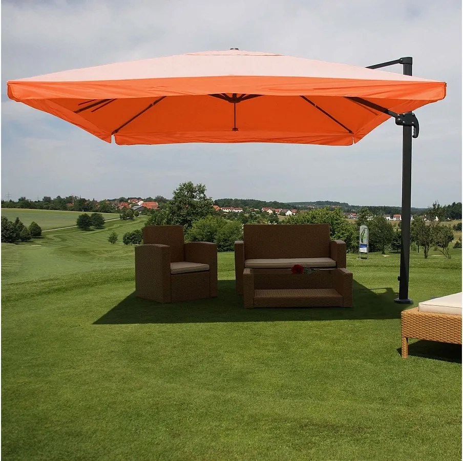 Parasol do świateł drogowych MCW-A96 I obrotowy,  Klapa, terakota bez podstawy, obrotowy