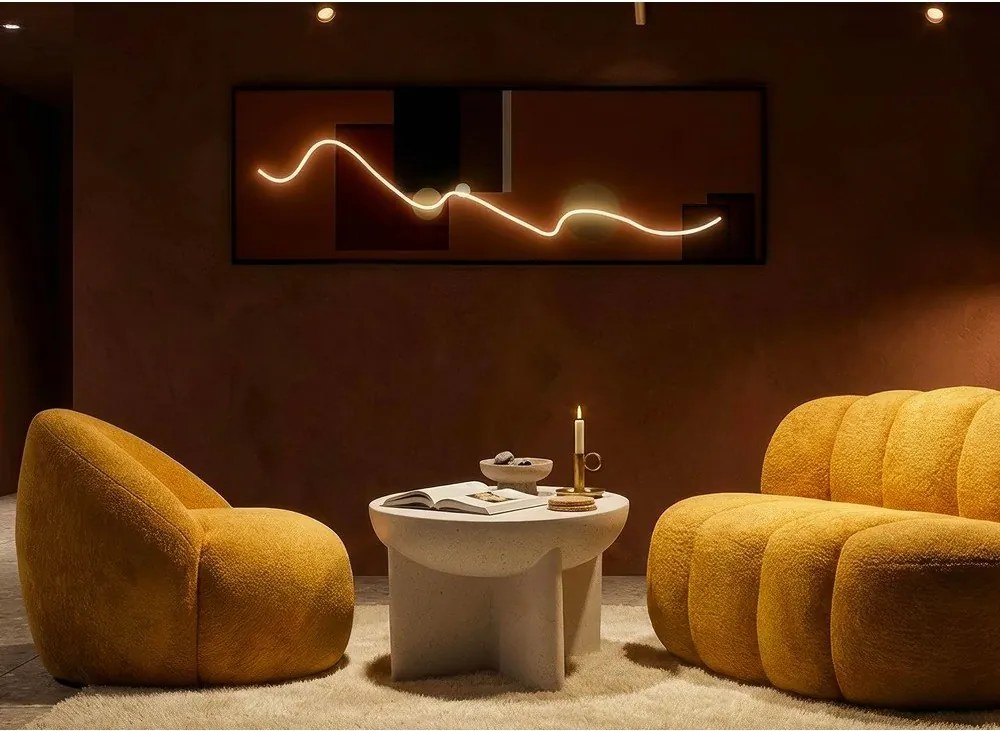 Obraz drukowany na płótnie z ramą w zestawie 50x150 cm LED – Mauro Ferretti