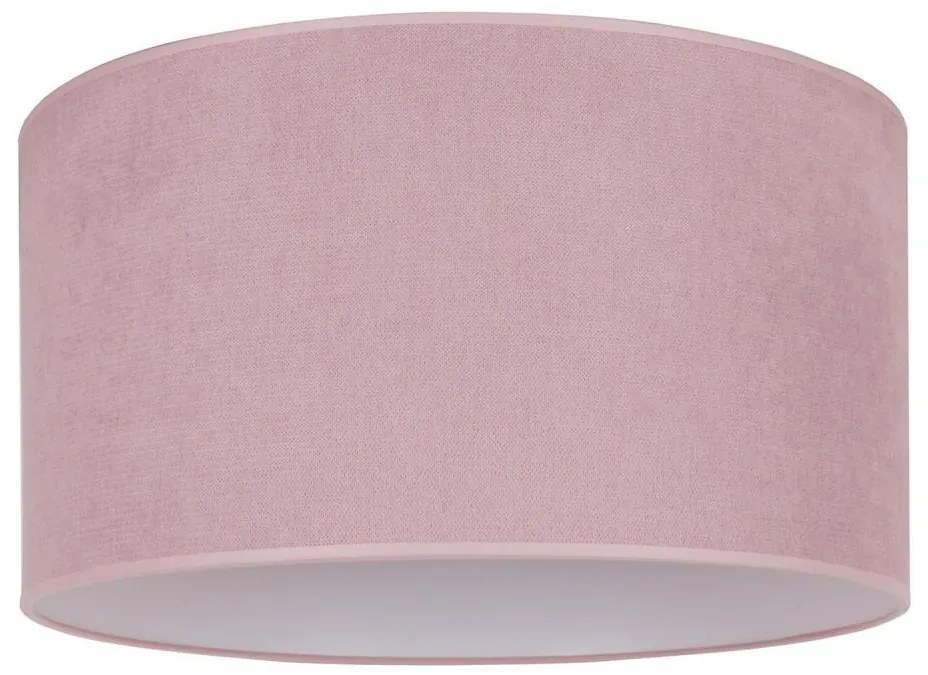 Duolla - Lampa sufitowa BRISTOL 1xE27/15W/230V pr. 45 cm różowo-biała