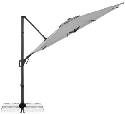 LIFE 310 cm – huśtawka ogrodowa z bocznym drążkiem : Substancja Desen - 827