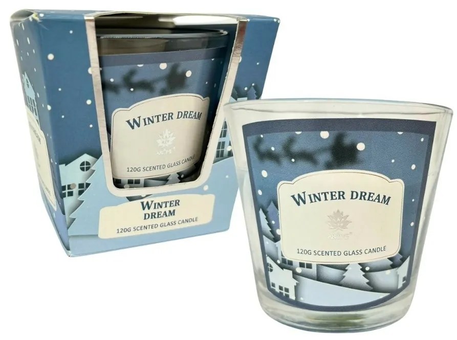 Świeca Arome w szkle, Winter Dream, 120 g