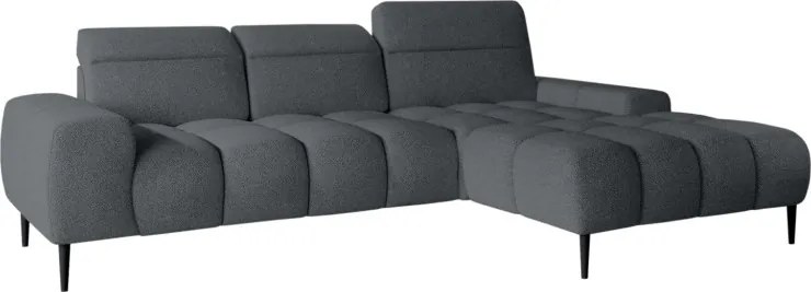 Narożnik GIANO S układ L z elektryczną regulacją siedziska WERSAL