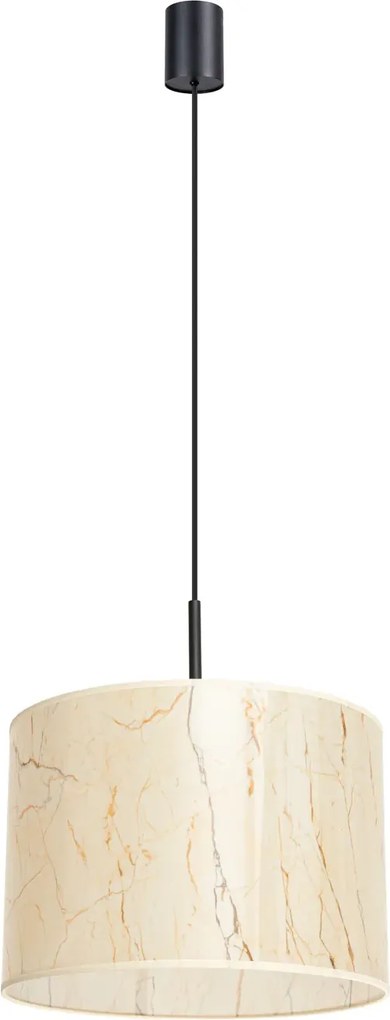 Stylowa lampa wisząca beżowy marmur B4-M79