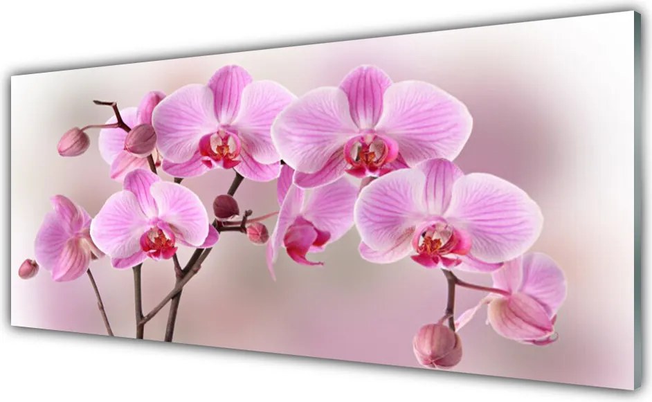 Panel Szklany Pastelowy Bukiet Botaniczny