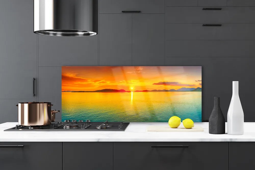 Panel Kuchenny Lśniąca Tafla Morza