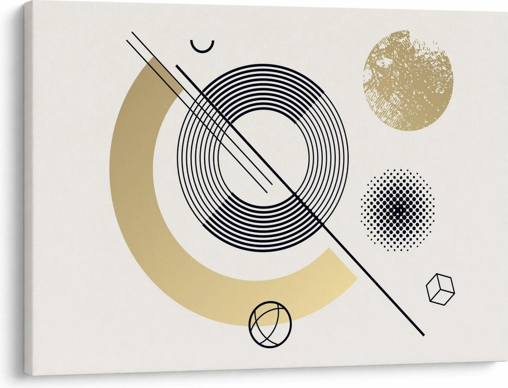 Obraz - Kształty geometryczne N⁰2 (70x50 cm)