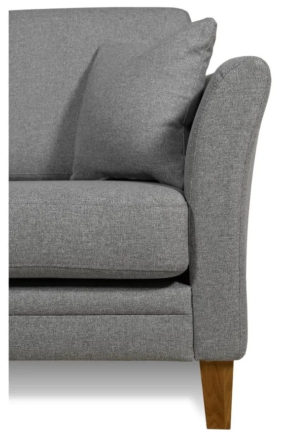 Jasnoszara sofa 155 cm Eden – Scandic