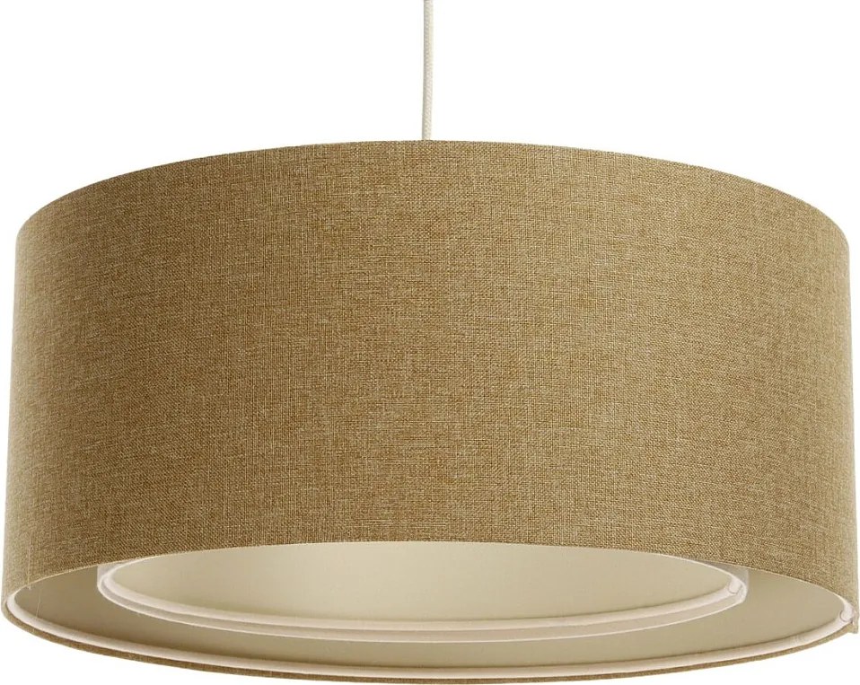 Lampa wisząca ERUTAN DOUBLE 60 żółta