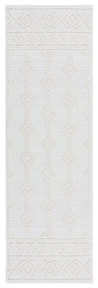 Kremowy chodnik z szenilu 60x240 cm Shyla – Flair Rugs