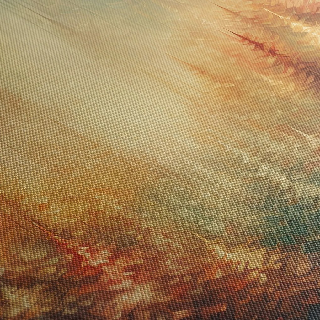 Obraz - Malowanie lasów (70x50 cm)