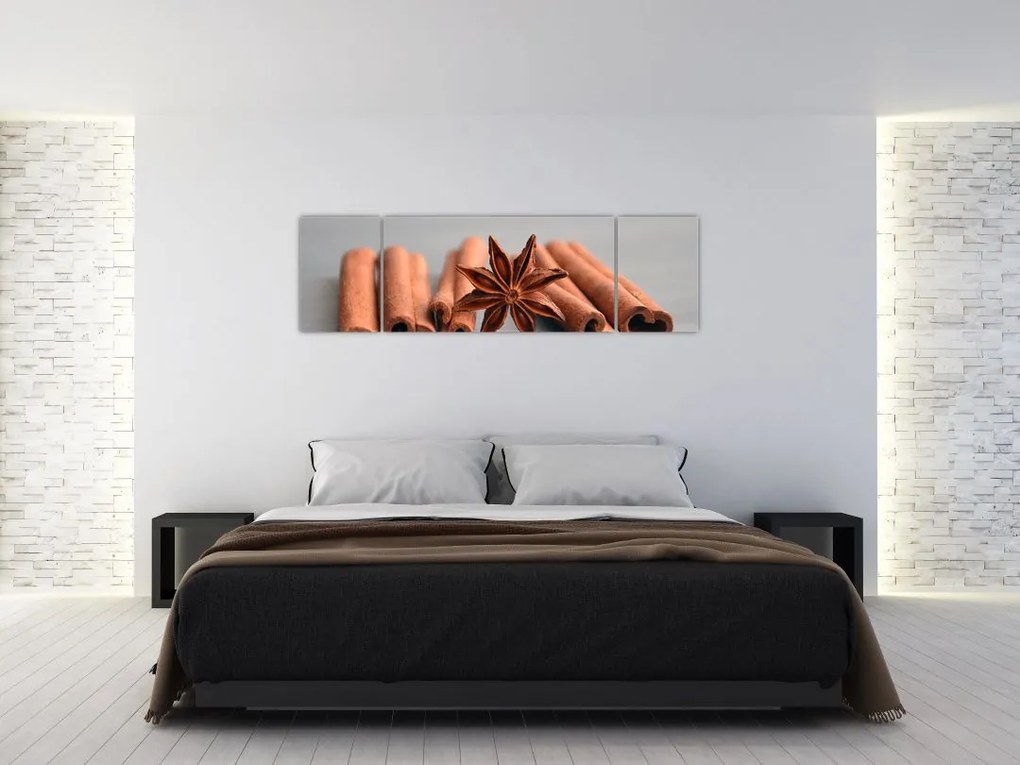 Obraz cynamonu (170x50 cm)