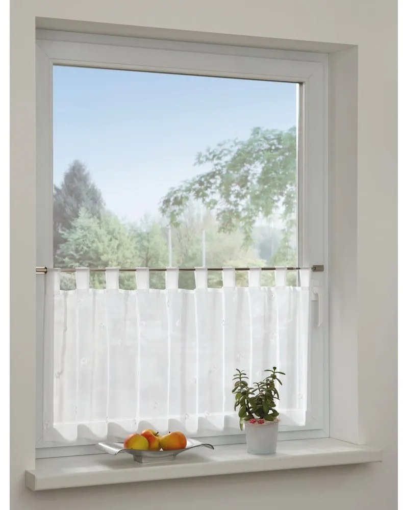 Biała firanka 48x140 cm Voile – Gardinia