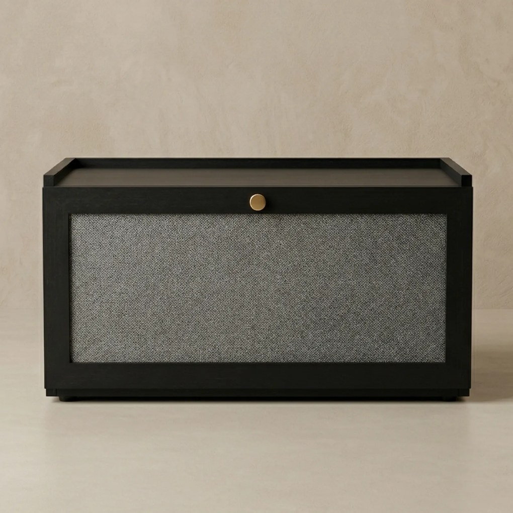 Bambusowy chlebak VITRINE, 25 x 40 x 21,5 cm
