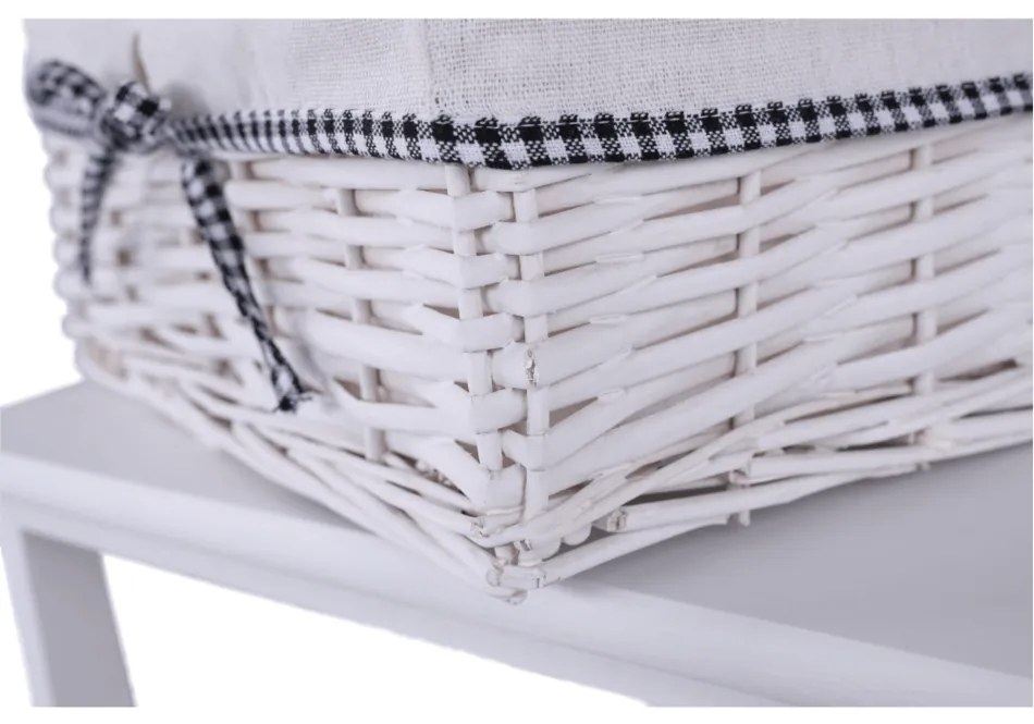 Komoda Ruby biały, 73 cm