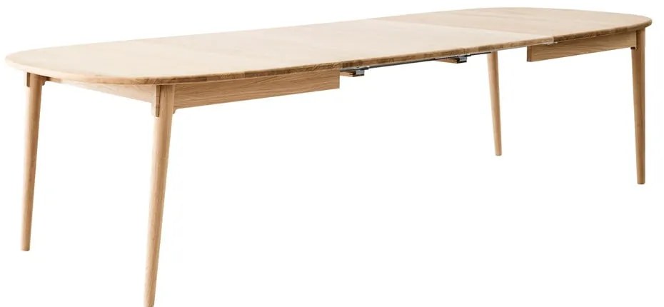 Dodatkowy blat do stołu z litego drewna dębowego 50x106 cm Miro – Hammel Furniture
