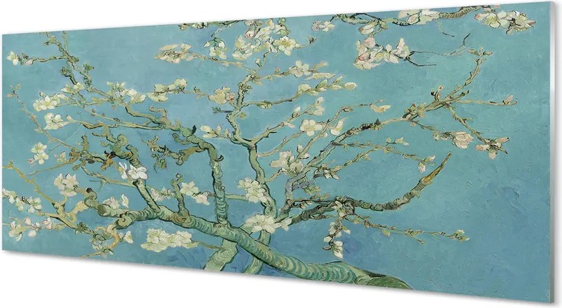 Panel szklany do Kuchni Kwitnący Migdałowiec - Van Gogh