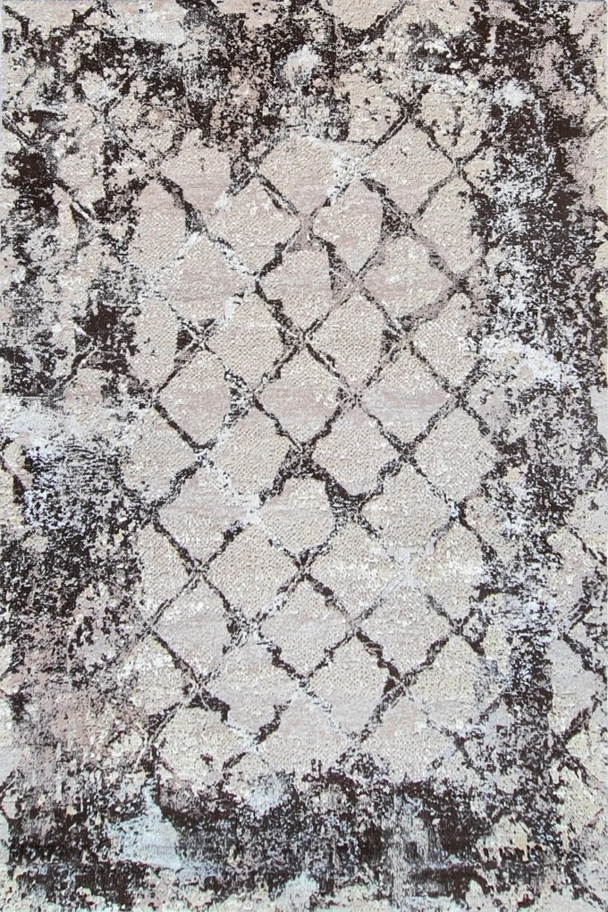 Dywan klasyczny Piero marokańska krata beżowy 120 cm x 180 cm