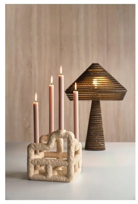 Czarna lampa stołowa (wysokość 54 cm) Alk – Villa Collection
