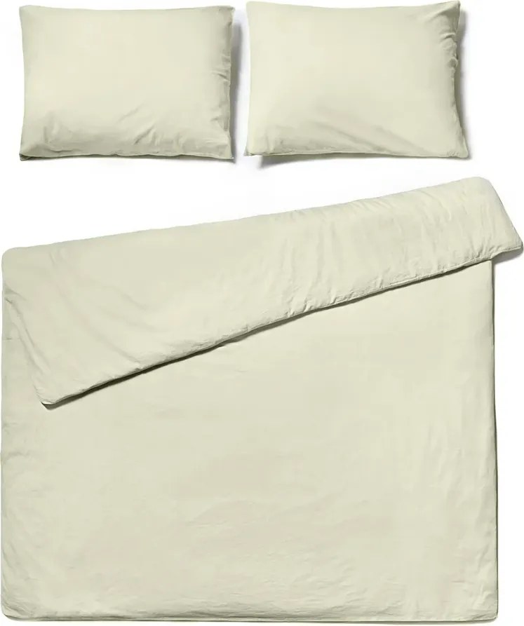 PrzytulneMieszkanie.pl PrzytulneMieszkanie.pl Bawełniana pościel CALMORA jasno beżowa Rozmiar pościeli: 70 x 90 cm | 140 x 220 cm