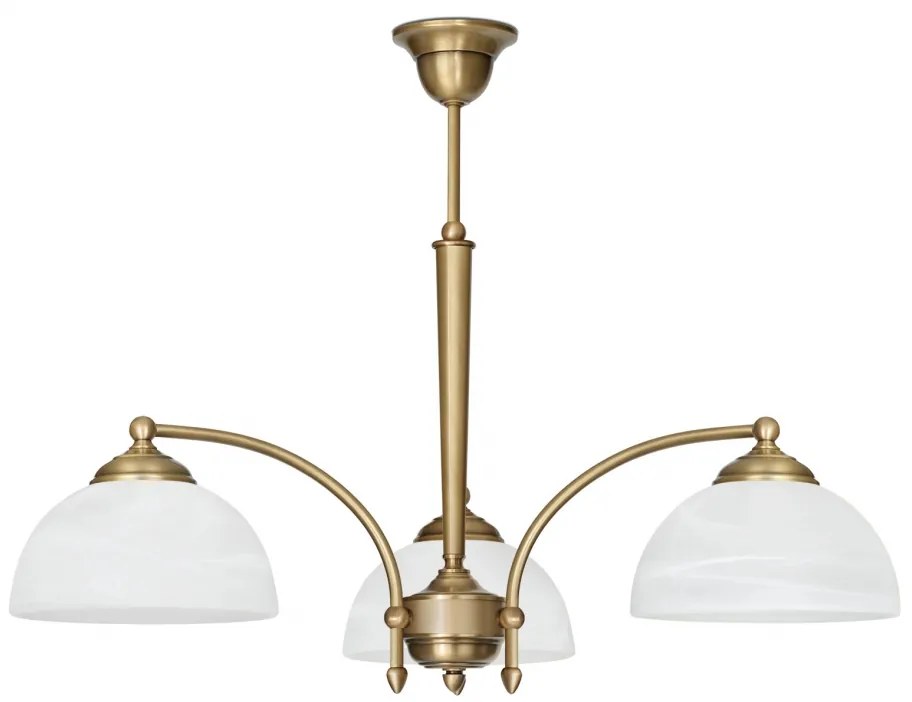 Żyrandol mosiężny do salonu Y-S3