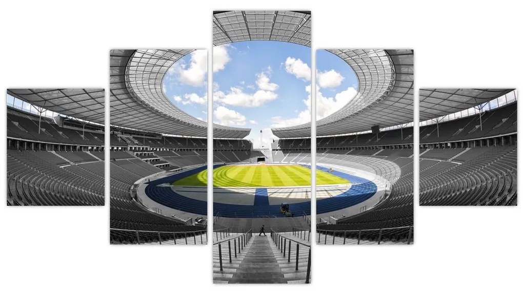 Obraz - stadion piłkarski (125x70 cm)