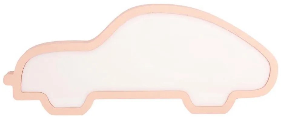 LED Dziecięca lampka biurkowa CAR LED/11W/230V różowa