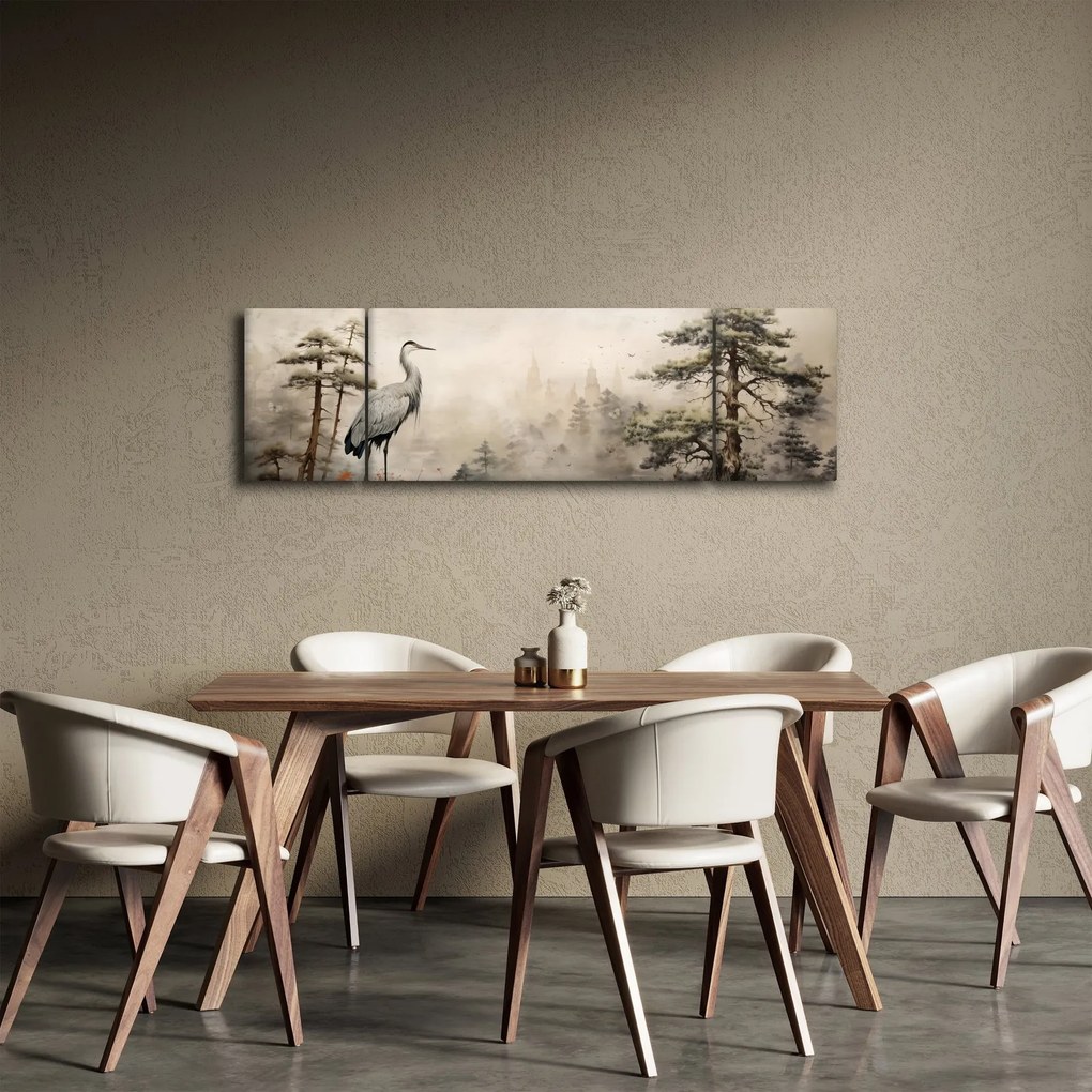 Obraz - Krajobraz z kreskówki (170x50 cm)