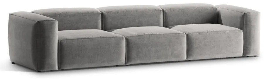Jasnoszara sofa 364 cm Bergamo – Cosmopolitan Design