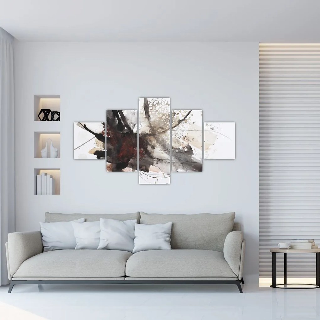 Obraz obrazu abstrakcyjnego (125x70 cm)