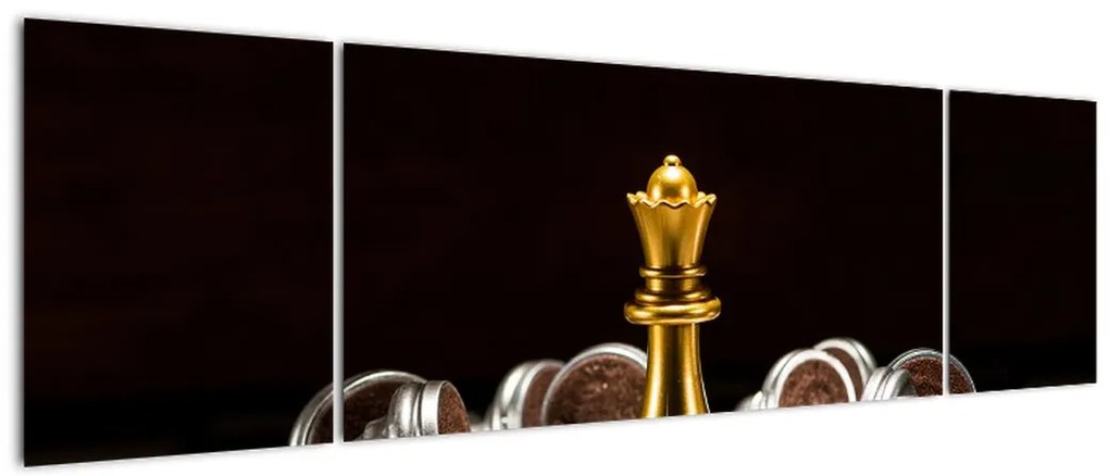 Obraz - Figury szachowe (170x50 cm)