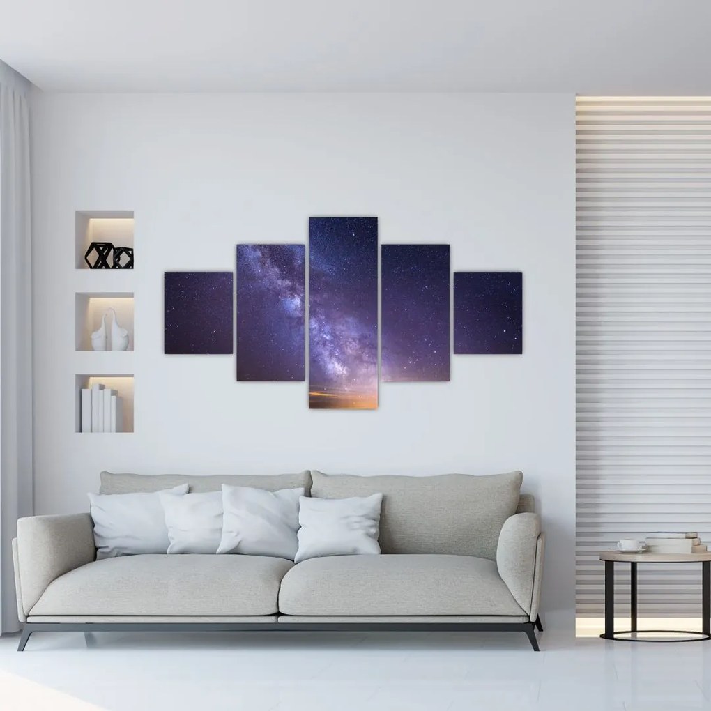 Obraz - Widok z kosmosu (125x70 cm)