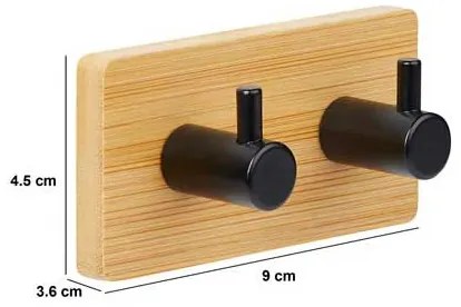 Haczyk samoprzylepny STIKY, 2 uchwyty, 9 x 4,5 cm