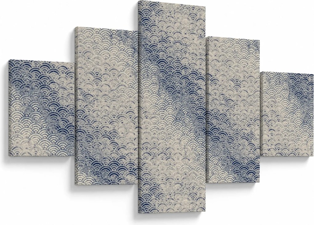 Obraz - Wzór fali (125x70 cm)