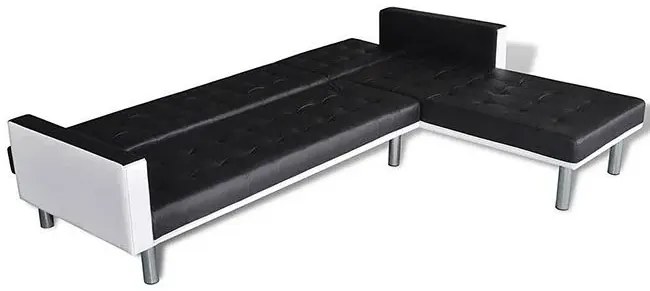 Rozkładany czarny narożnik - Iwez 5Q